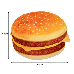 Funnykitten hamburger plush toy adds whimsy to homes and kids spaces.