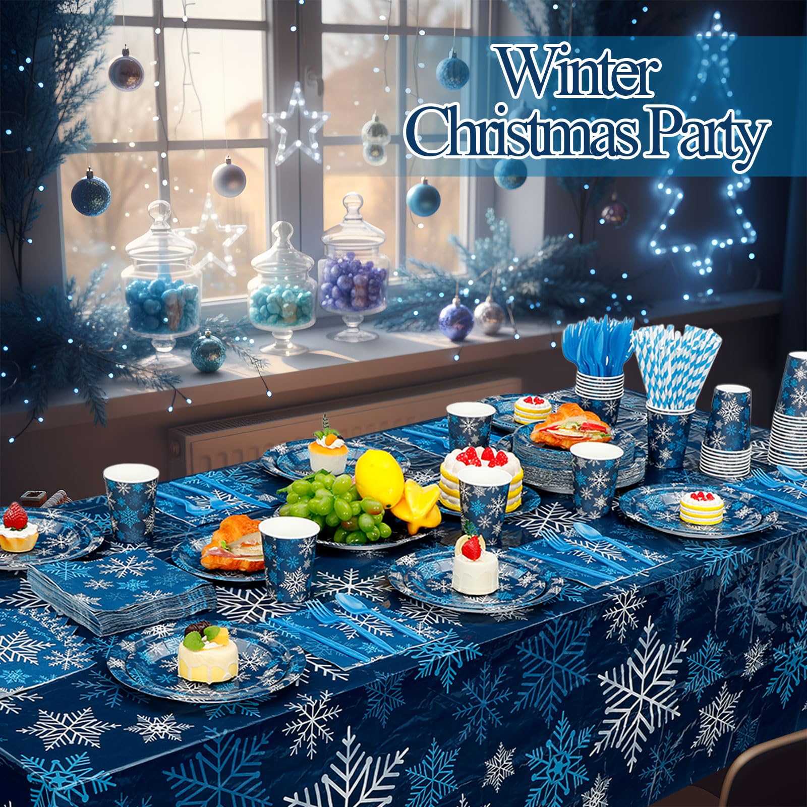 Funnymoom snowflake cups – sturdy for hot or cold drinks during winter.