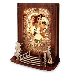 FUNPOLA Alice in Wonderland 3D nightlight lighting up bedtime stories