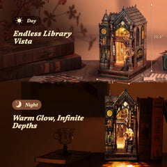 FUNPOLA Bookshelf decor accent enhances any study or reading corner.