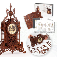 FUNPOLA DIY clock kit offers a rewarding building experience.