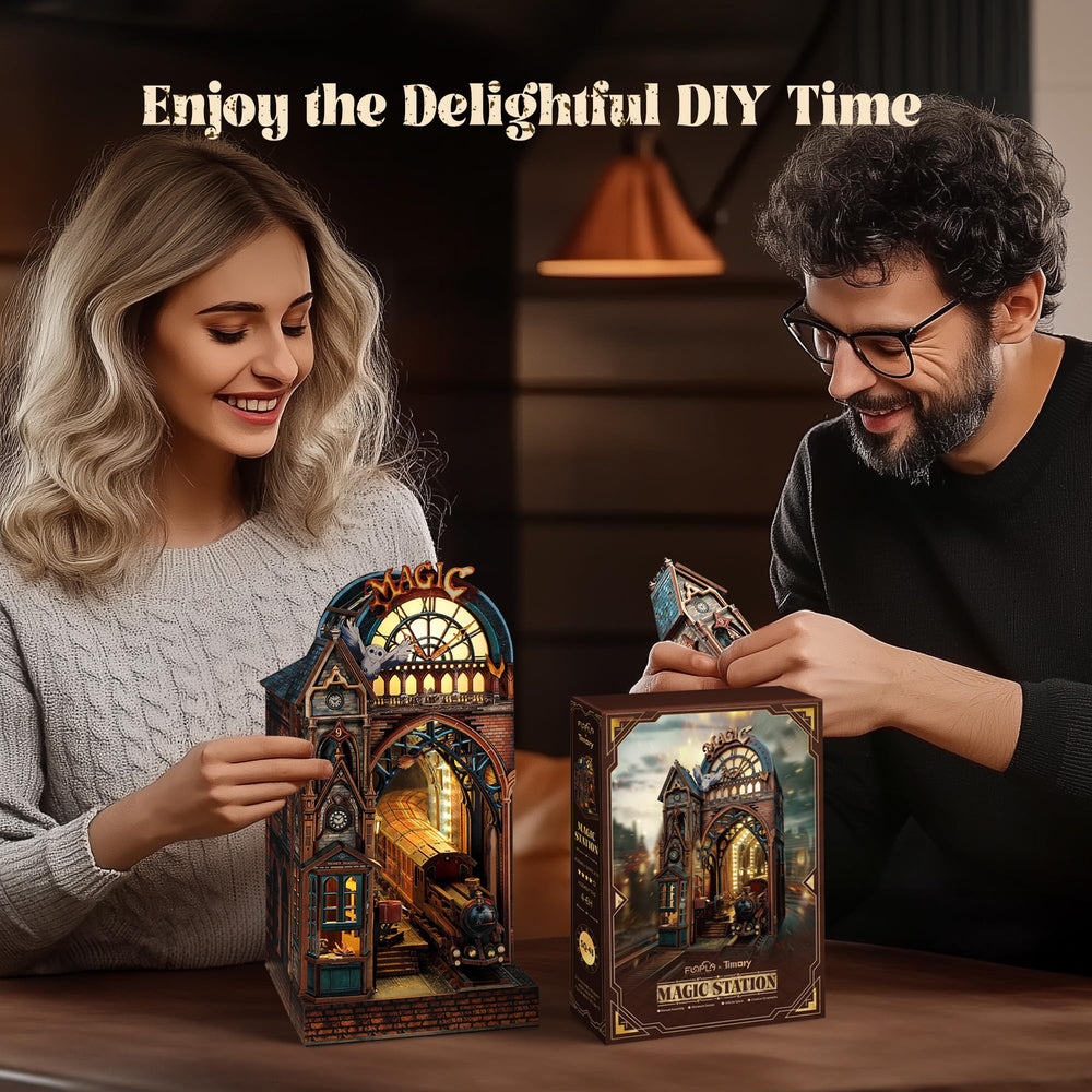 FUNPOLA Magic Station shelf-ornament offers a unique gift and display piece