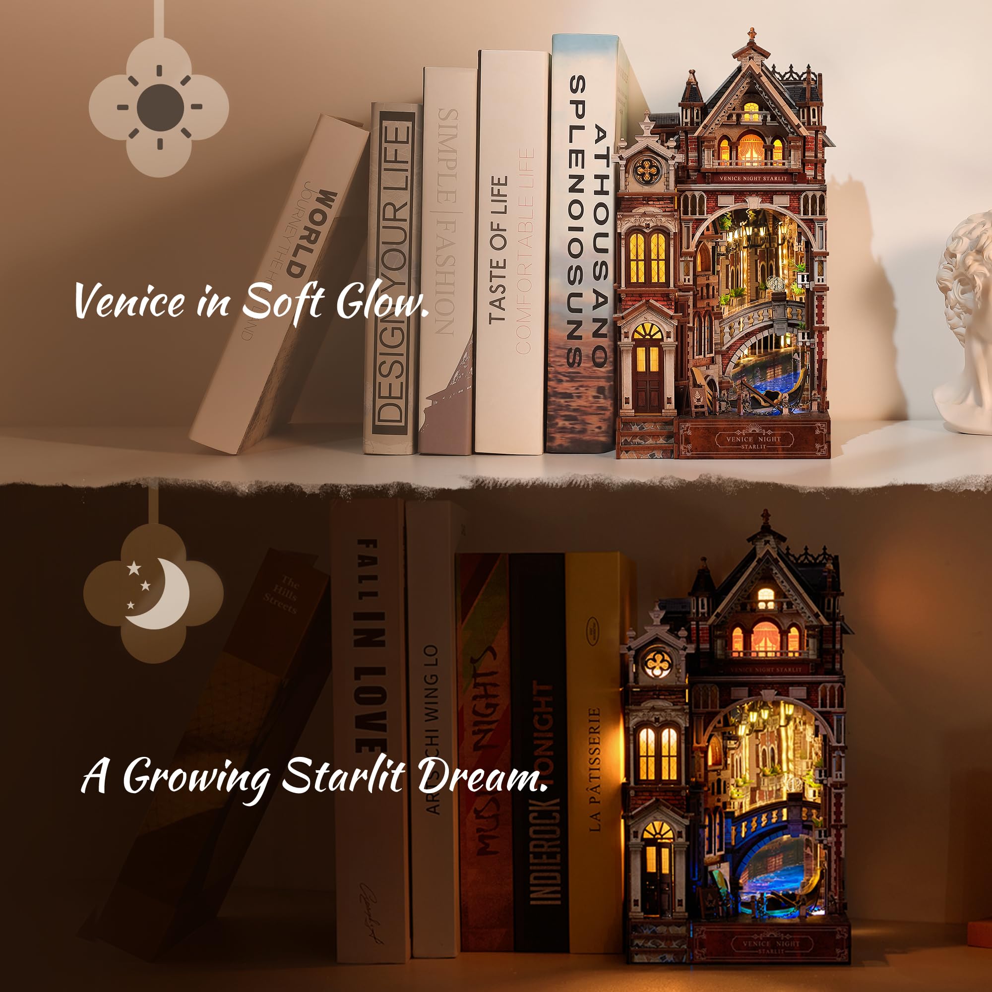 FUNPOLA Venice Night Starlit 281-piece kit for engaging DIY project