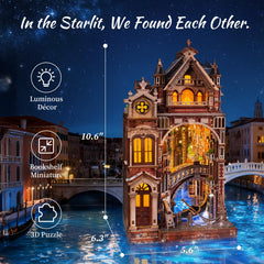 FUNPOLA Venice Night Starlit infinity mirror adding depth and glow