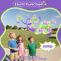 FUNPX crash-resistant ABS body with guards for durable indoor adventures.