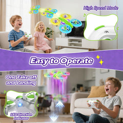 FUNPX drone LED light modes for vibrant night flights and shows.