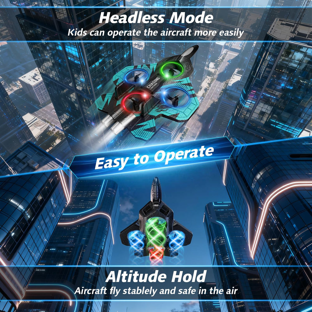 FUNPX dual-joystick control offering smooth altitude and steering