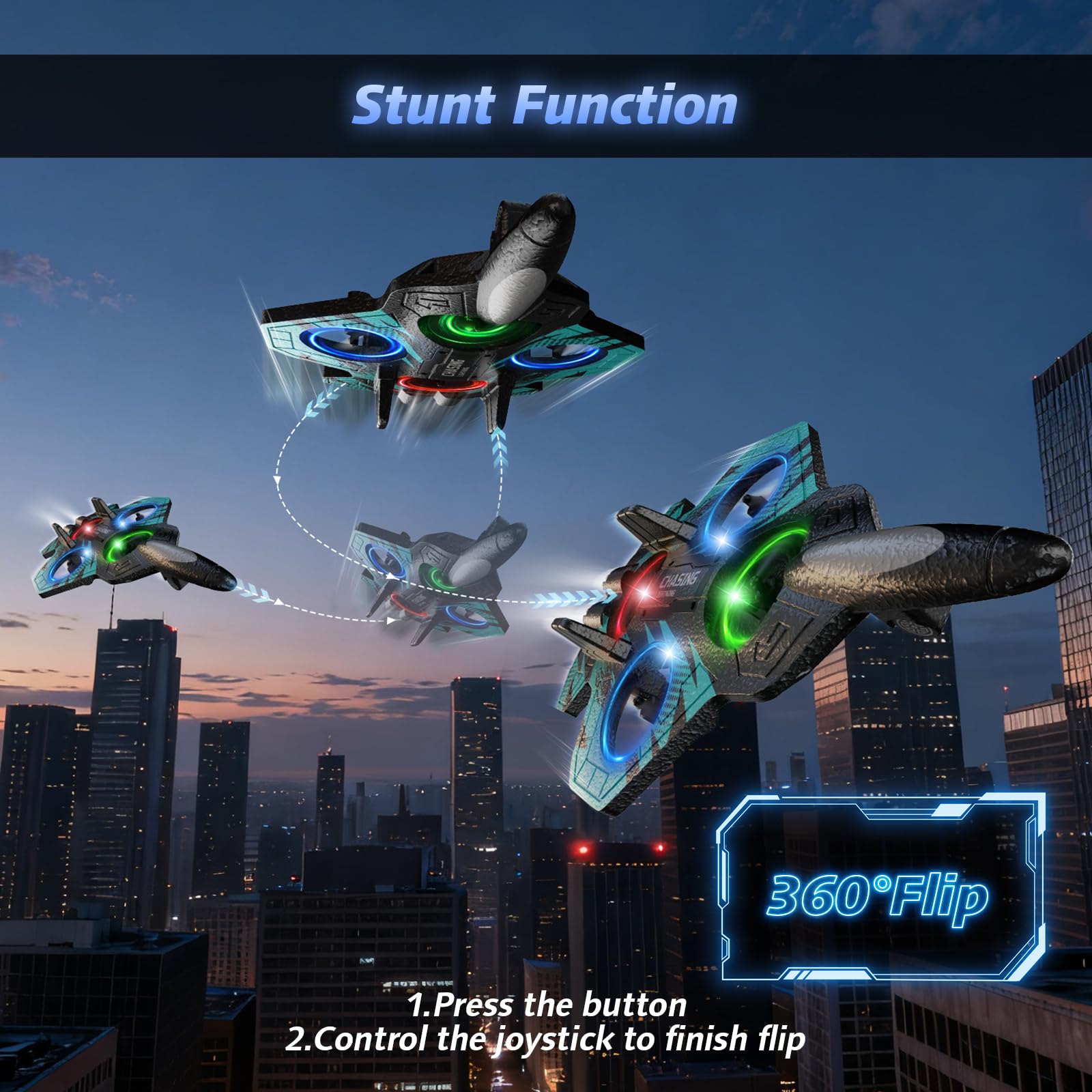 FUNPX modular battery trio extending flight time up to 45 minutes