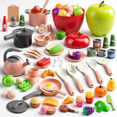 Funpynani kitchen playset pots and pans for imaginative cooking.