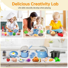 Funpynani peel-slice action provides tactile crunch and engaging sensory play