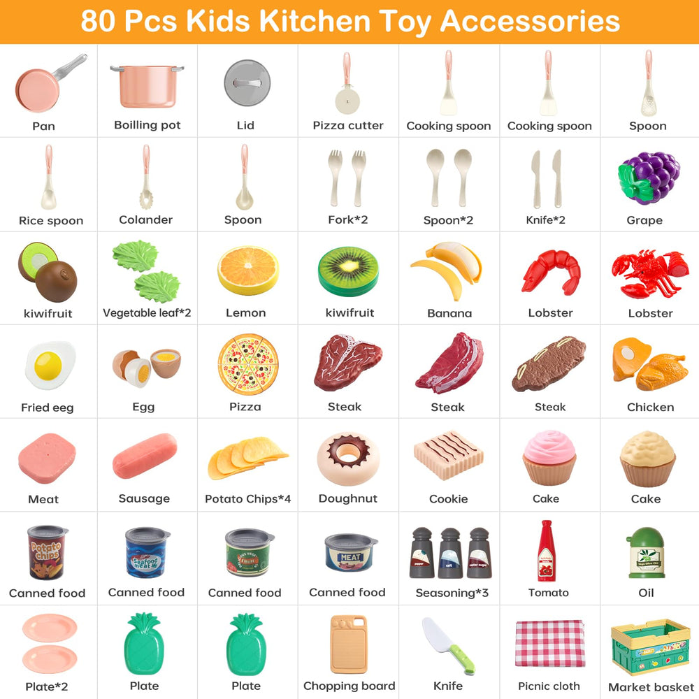 Funpynani 6-slice pizza for sharing pretend meals and social play.