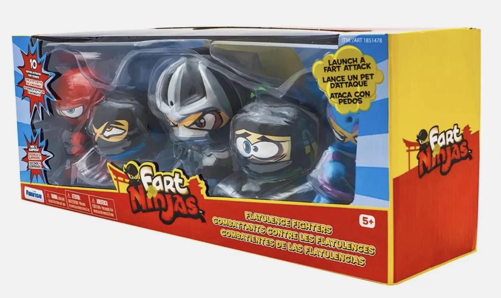 Funrise Fart Ninjas: motion sounds for prank-ready chaos.