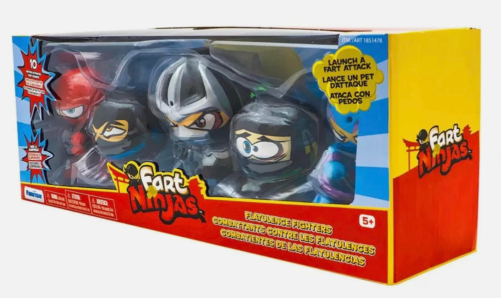 Funrise Fart Ninjas: motion sounds for prank-ready chaos.