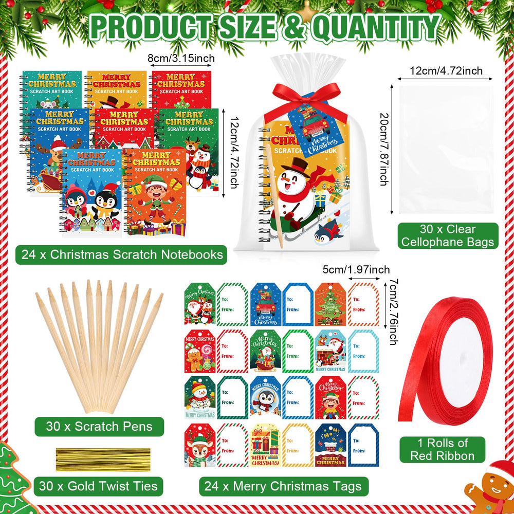 Funrous clear cellophane bags help neatly gift and display crafts.