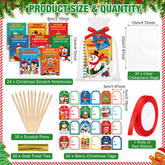 Funrous clear cellophane bags help neatly gift and display crafts.