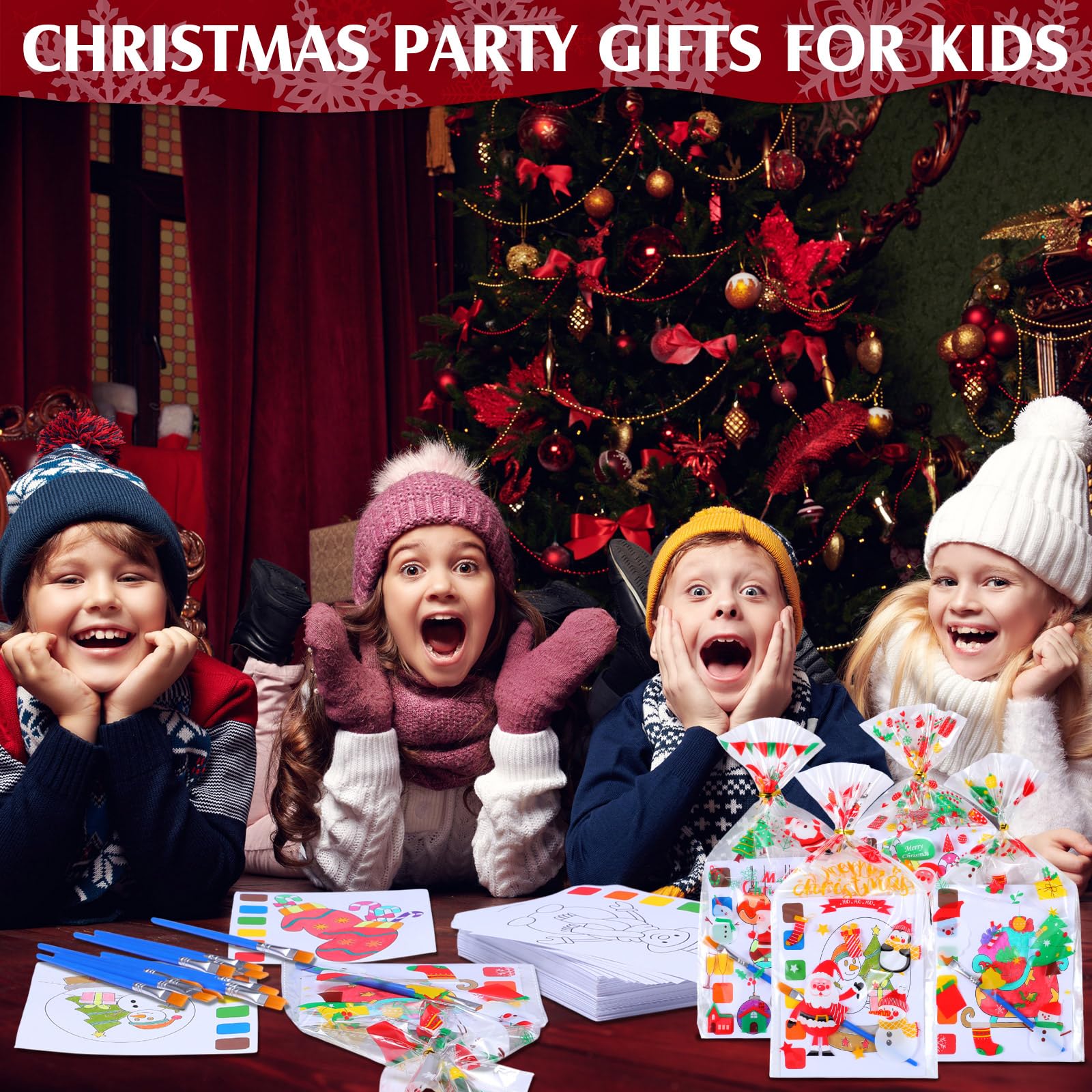 Funrous coloring kit suited for kids 4–8 and family projects.