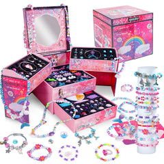 FUNSENLY 2000-piece charm beads pack for creative jewelry making