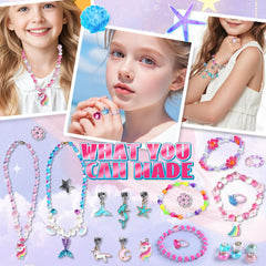 Mermaid and unicorn themed beads from FUNSENLY collection