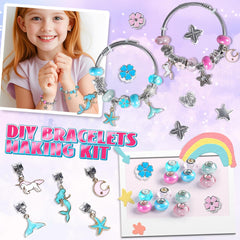 FUNSENLY unicorn and mermaid themed beads inspire fairy-tale jewelry
