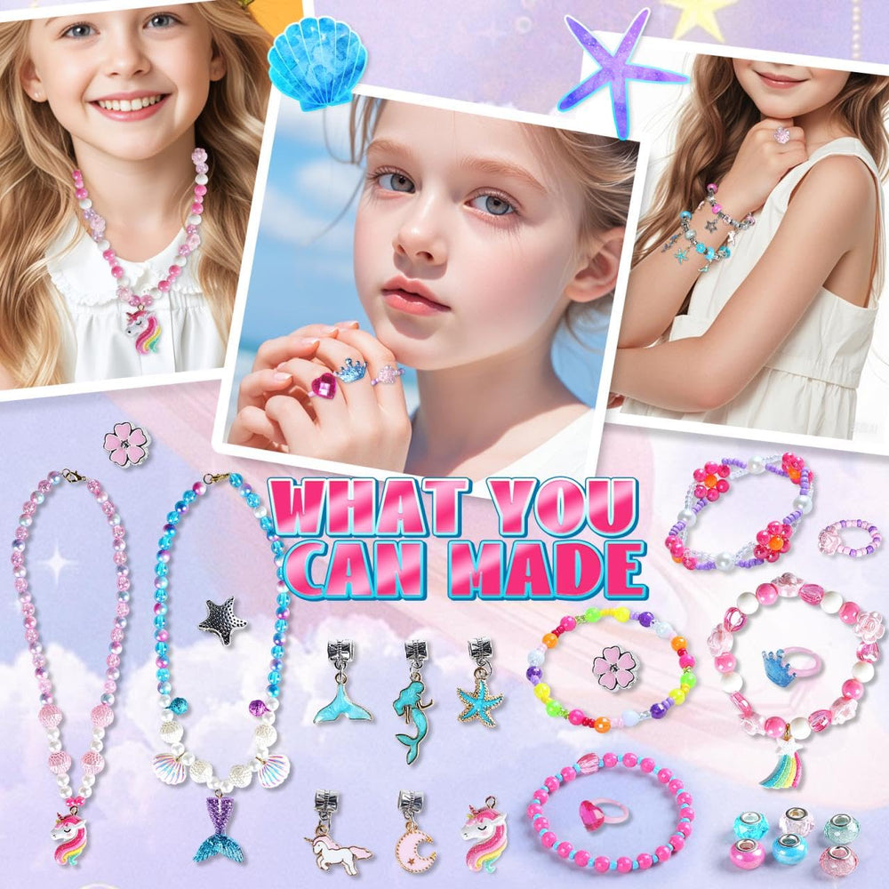 FUNSENLY beads in vibrant colors for bracelets, necklaces, and rings