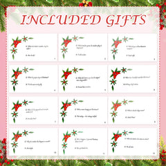 FunsLane Christmas joke card adds lighthearted humor to the table setting