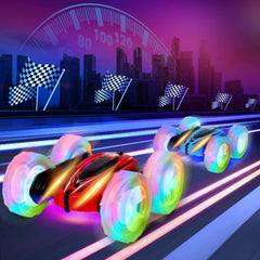 FunsLane RC stunt car 360-degree rotation for creative stunts