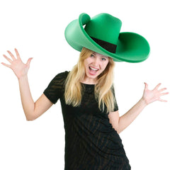 FUNSTITUTION Kids and adults take the spotlight with this easy-to-wear foam hat.