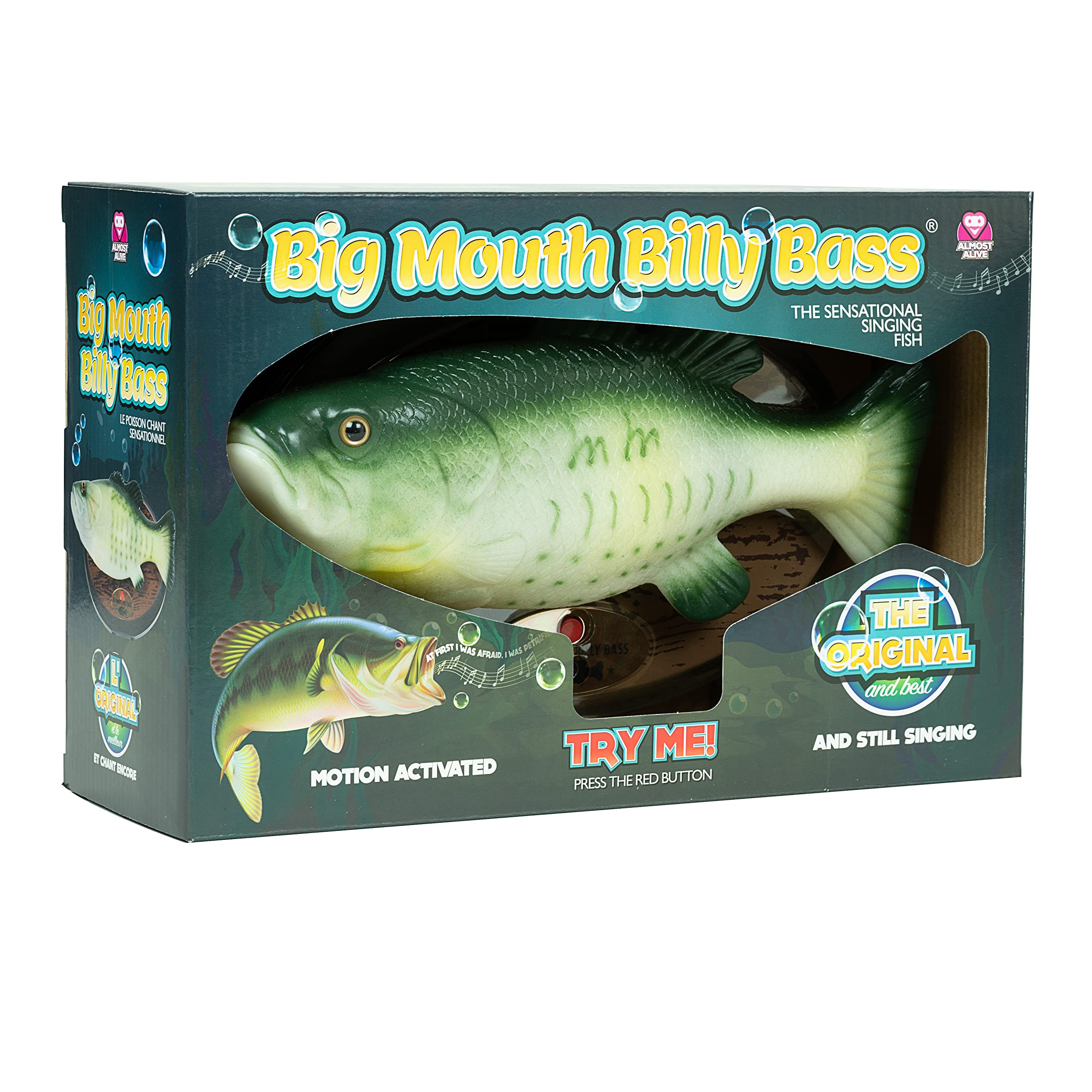 Funtime Gifts Big Mouth Billy Bass inflatable sings and moves for entertaining events