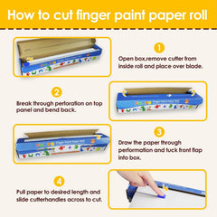 Funto wide format paper supports collaborative art sessions at home or school.
