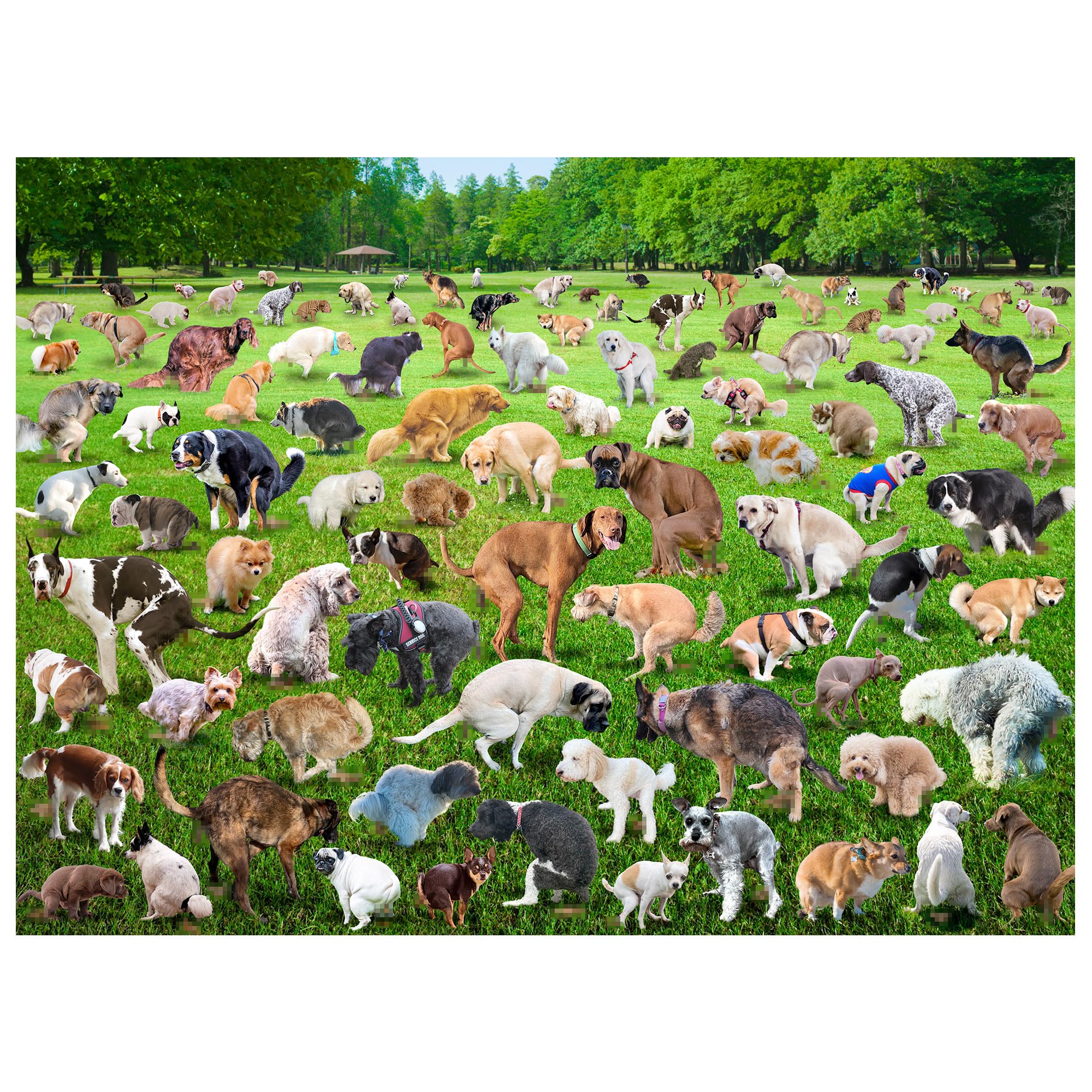 Funwares Original 101 Puppies Puzzle perfect for multi-person game nights and social gatherings.