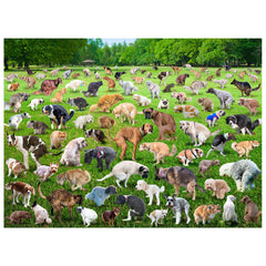 Funwares Original 101 Puppies Puzzle perfect for multi-person game nights and social gatherings.