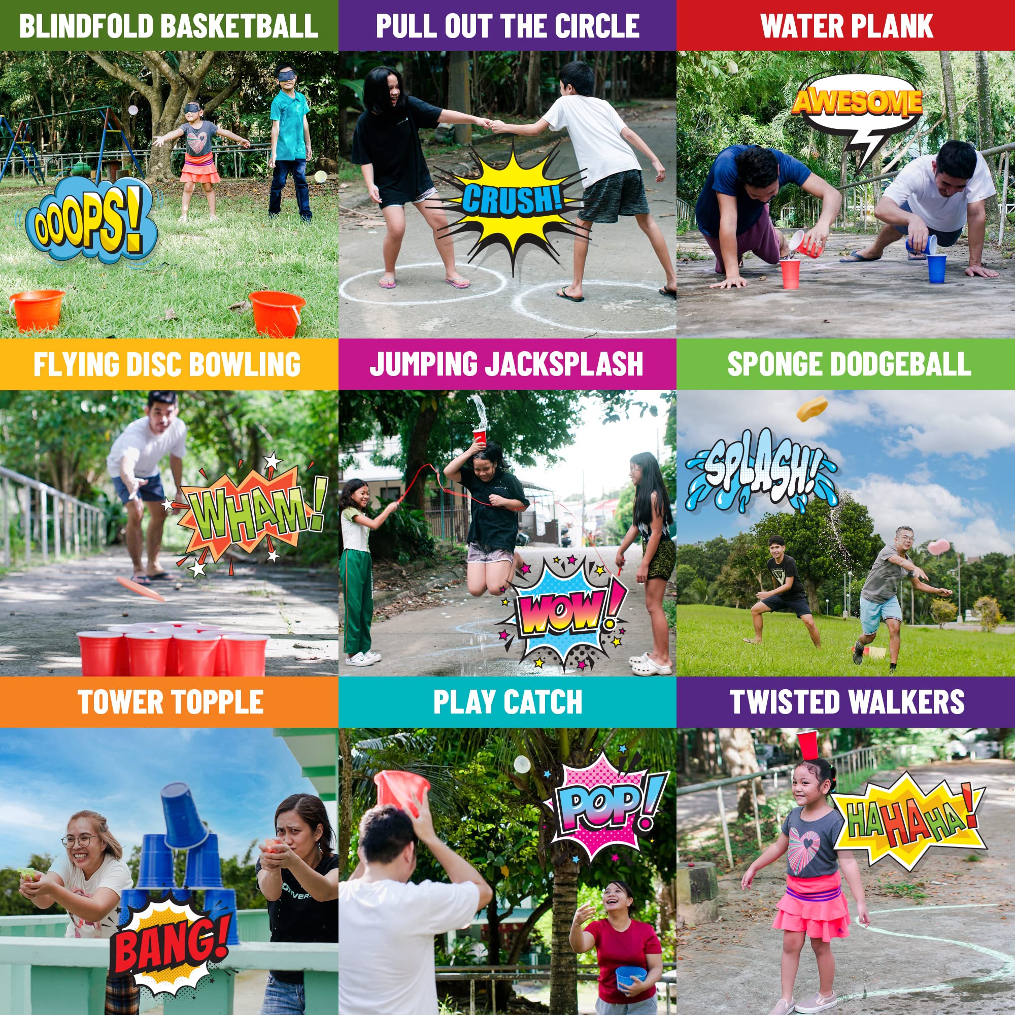 Funwares Original 272 squirt guns for refreshing yard fun.