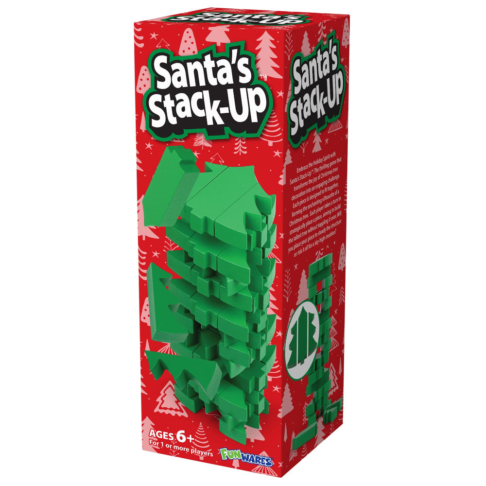 Funwares Santa's Stack-Up box and pieces show careful packaging for gifting.