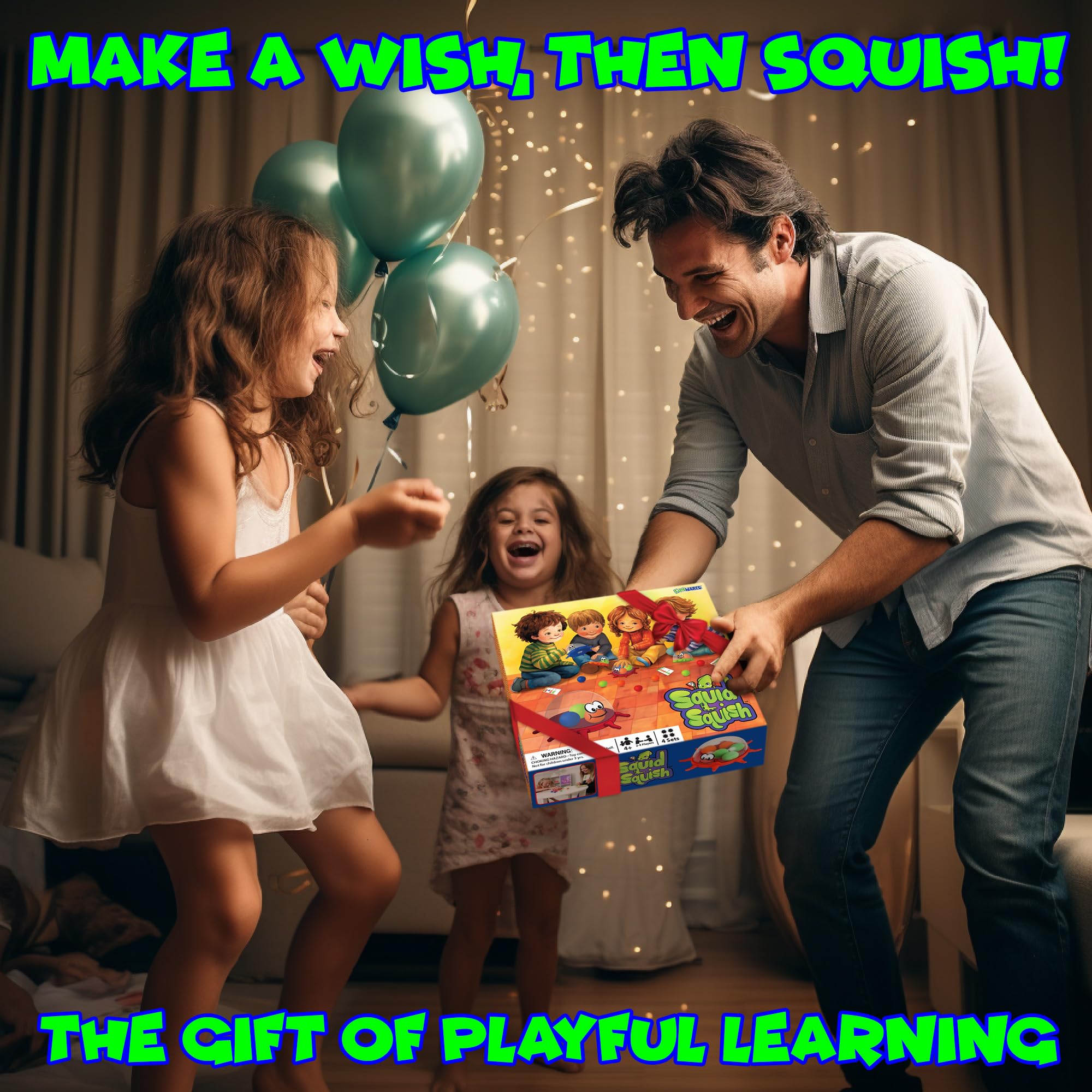 Funwares Squid Squish starter cards introduce younger players to the game