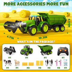 Funwee 2.4GHz remote green; smooth, interference-free control.