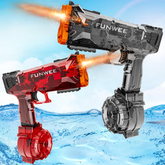 Funwee light-up water gun blaster for nighttime outdoor battles