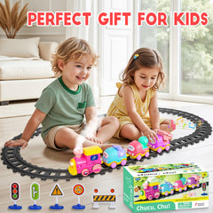 Funwee Steam Track traffic signs support scenario-based storytelling and learning.