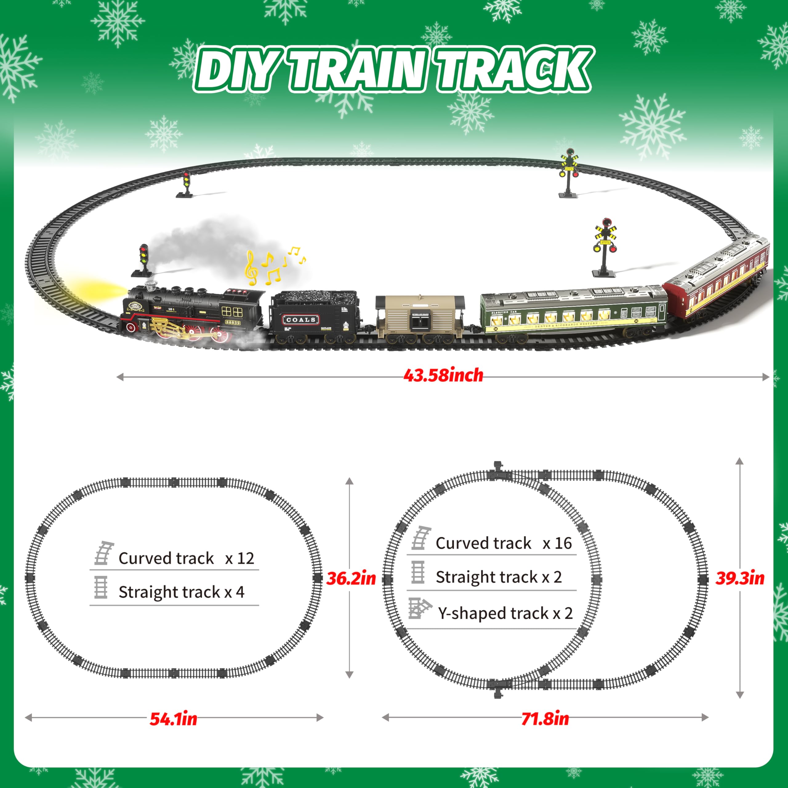 Funwee train set water bottle supplies the steam effect safely.