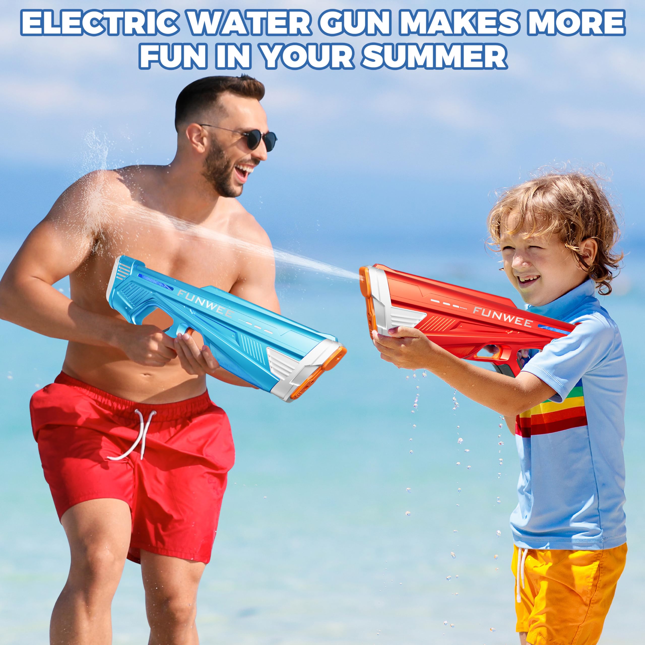 Funwee included accessories ensure quick setup for outdoor games.