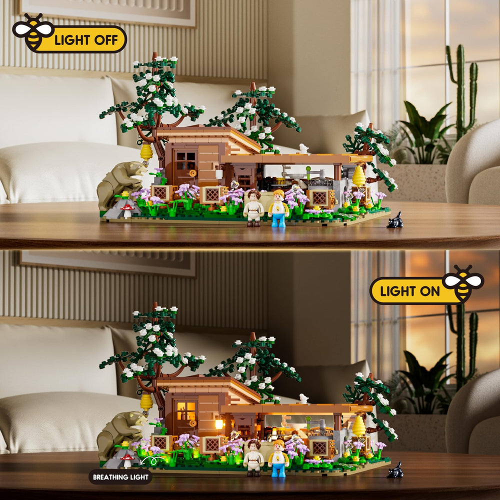 FUNWHOLE Bee-Farm honey workshop interior with interactive hive tools.