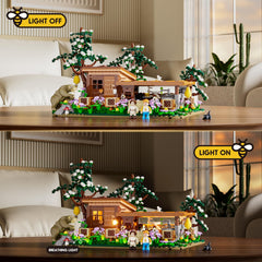 FUNWHOLE Bee-Farm honey workshop interior with interactive hive tools.