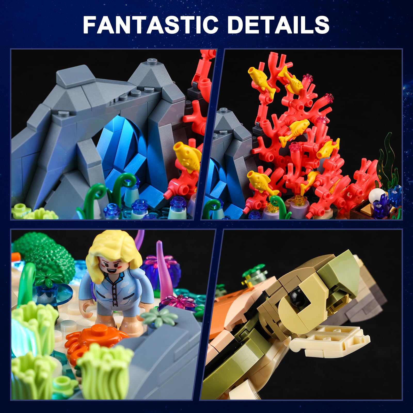 FUNWHOLE Dual-build-ocean-worlds offer versatile creative play.