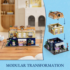 FUNWHOLE Gelato Store modular tri-fold design enables flexible, customizable displays
