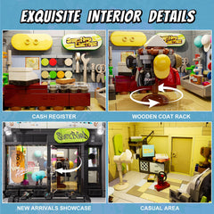 FUNWHOLE Hip-hop gaming and barbecue zone detail for social play.