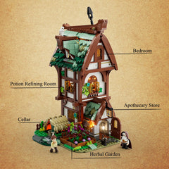 FUNWHOLE Included minifigures and animals expand storytelling opportunities
