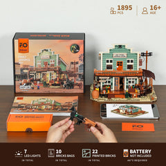 FUNWHOLE Kerosene Stove Counter brings period-accurate kitchen detail to life.