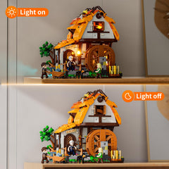 FUNWHOLE LED lighting adds warm ambience across the mill interior.
