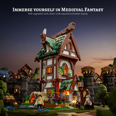 FUNWHOLE Apothecary interior showing potion refining room for immersive storytelling