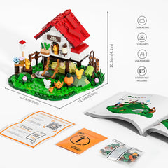 FUNWHOLE movable chicken coop enables easy layout changes