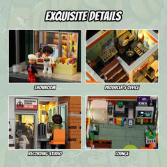 FUNWHOLE Record Store DJ Area and Players enables dynamic scene creation and role-play.